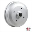 Elsö fékdob, 4 lyukú, Bogár, Karmann 08-67-töl az összes ami NEM 1302-03 as.  230x47 mm