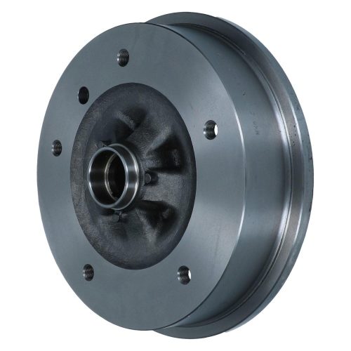 Front brake drum, 5 holes, T2/T2A 08/62-07/70 (250mm inner diameter) (Use M14 wheel nut!!)