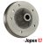  Rear brake drum, 5 holes, (250mmx52mm) T2 08/63-07/67 (use M14 bolts!!)