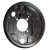 Brake pad, rear, left, T2 03/55-08/63