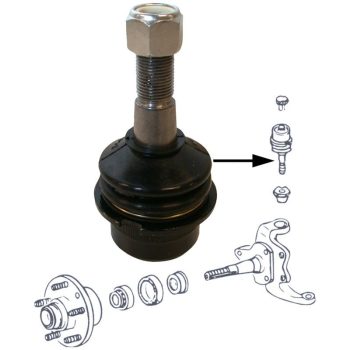   Ball head, left/right, top/bottom, T2 08/67-07/79, Alfred Heyd