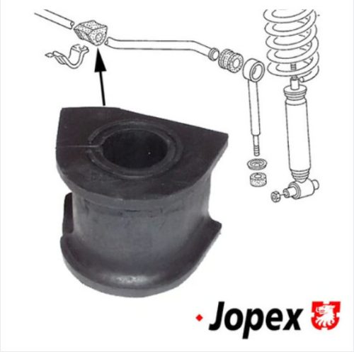 Front stabilizer rubber, T25 05/79-07/92, 21mm, Classic Line quality.