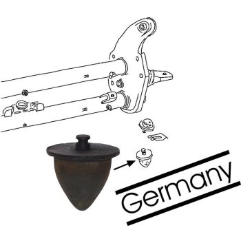  Control arm bumper rubber, lower, front, T2 08/67-07/79