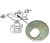Excenteralátét felsö lengökarhoz, T25 05/79-08/92 (4mm) Classic Line minöség.