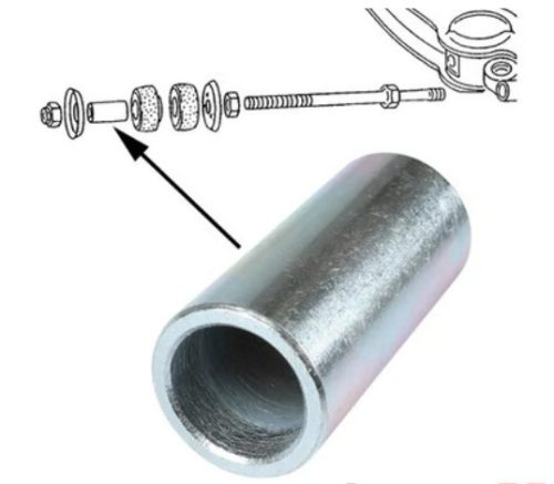  Metal bushing for the radius connecting rod (trailing arm) rubber, T25 05/79-08/92,