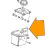  Gear lever guide for 4-speed gear lever (below) T25/T3 79-92 Diesel also.