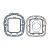 Transmission gasket set, T2, T25/T3 08/75-07/82