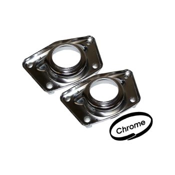   Torsion housing cover, for dry drive, (FOR USA MODELS!!) chrome (Pair)