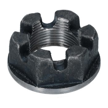   Crown nut for rear axle stub, Beetle 08/66-, T2 -07/63 (1500cc), Typ3, Typ181, forged steel
