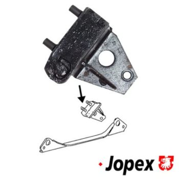   Transmission mount, rear, left, Classic Line quality, Beetle/Karmann Ghia 08/72-