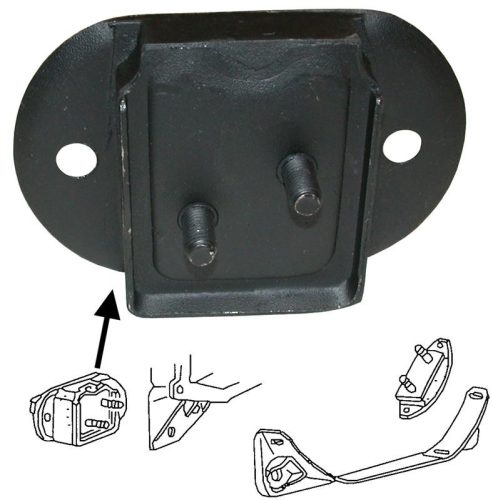 Transmission mount, front, Premium quality, Beetle/Karmann Ghia 08/65-07/72, Typ3 08/65-07/67