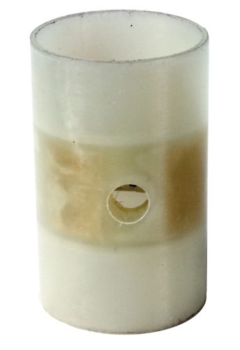 Kuplung kiemelö villa persely (20mm-es) T25/T3 ORIG VW, Csapágypersely a tengelykapcsoló müködtetö tengelyének bal oldalához