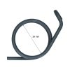   Clutch spring, 09/71- 39mm diameter. (this is the larger diameter)