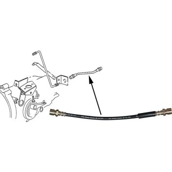 Kuplung munkahengerek közötti hidraulikacsö, T25 -08/92