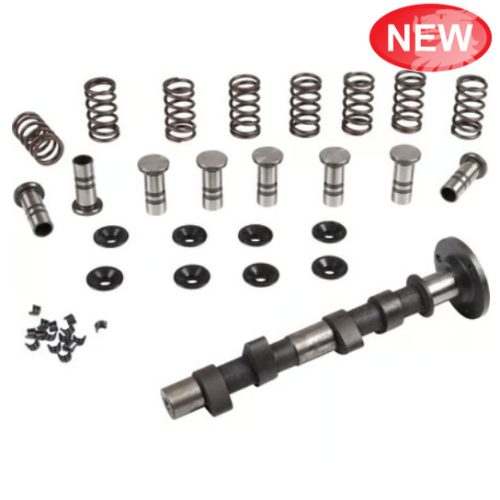 Sport vezérmütengely szett Engle W-110, szimpla rugós, Foszvátozott vezérmübütykökkel.. 