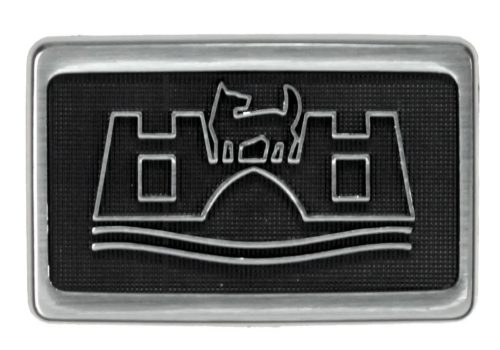 Wolfsburg logo for side turn signal hole: Golf Mk2 (1984-1992), Jetta (1984-1992)