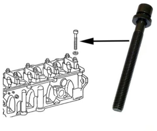 Cylinder head bolts T25 diesel (10 pieces) M12x1.75x115 mm