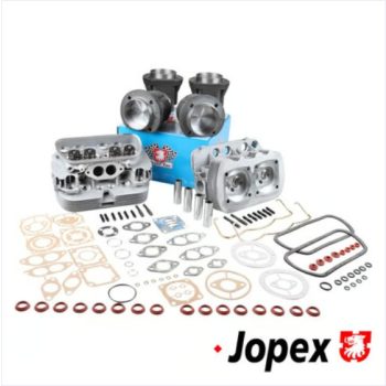   Motor felújító készlet, (nagy furatú) 2db 040 es hngerfej, 87mm henger dugattyú készlettel, + motor tömítés készlet.