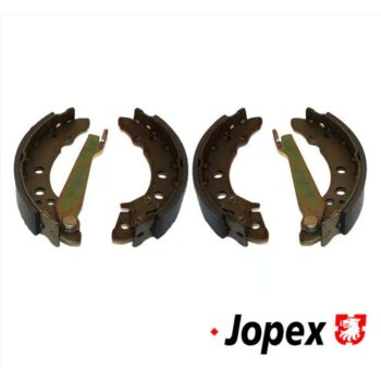 Brake shoe set with pads, rear, 180x30 mm