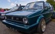 Front grille center section, single headlight: Golf Mk1 (1975-1983), Caddy Mk1 (1983-1992), Golf Mk1 Cabriolet (1979-1987