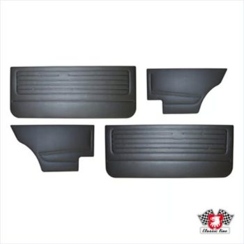   Ajtókárpit 4 részes;   VW Golf 1.1-1.8 (incl. D) 07/77-02/84   fekete