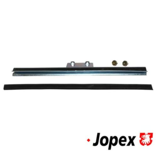 Window rail set for window, front, including fasteners, Golf, Jetta 74-84