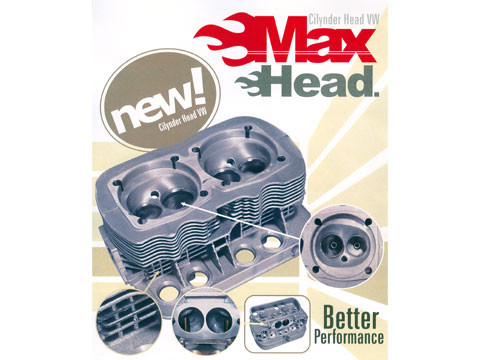 Hengerfej "MAX HEAD" üres 94mm/db