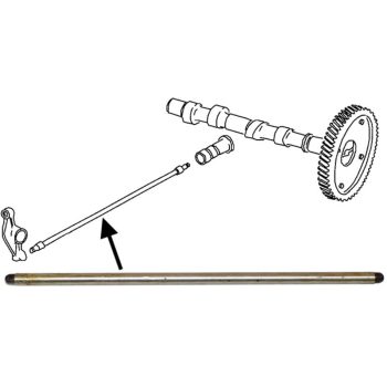   Lökörúd std alumínium 280mm (db) használt, szép-hibátlan állapotban