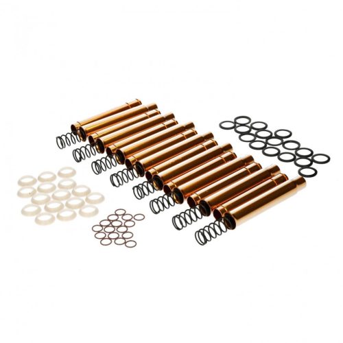 Szelep harmonikacsö aluminium,rugós 8db