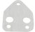 Oil cooler adapter gasket