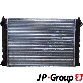   Radiátor, motorhütés Golf/Jetta (JB/EM) 1.5-1.6 03/83-02/84