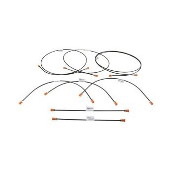   Brake line set (ABS), VW Golf/Jetta 1.0-1.8 (incl. D) 08/86-07/88