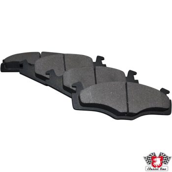 Brake shoe set, front, 19.5 mm, Golf/Jetta