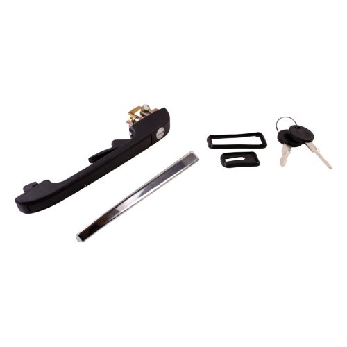 Door handle, right front, with seals, decorative strip and 2 keys, Golf Mk1 (1981-1983), Golf Mk2 (1984-1992), Caddy Mk1 (1983-1992)
