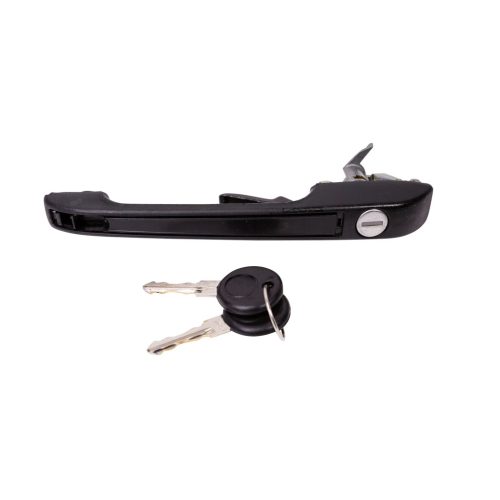 Front door handle with key right: Golf Mk1 (1981-1983), Golf Mk2 (1984-1992), Caddy Mk1 (1983-1992)