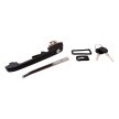 Door handle, right front, with seals, decorative strip and 2 keys, Golf Mk1 (1981-1983), Golf Mk2 (1984-1992), Caddy Mk1 (1983-1992)