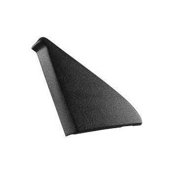   Belsö burkolat külsö visszapillantó tükörnél (A oszlop),  müanyag, fekete VW Golf/Jetta 1.0-1.8 (incl. D) 08/83-12/92