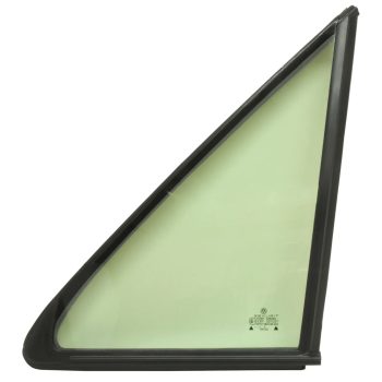   Elsö ajtóba negyed ablak, sima tömítéssel, zöld színezett, bal: Golf Mk2 (1984-1987), Jetta (1984-1987)