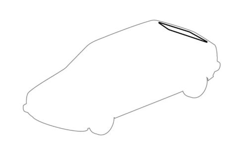 Rear window seal: Golf Mk2 (1984-1992)