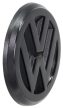 Rear VW emblem, black: Golf Mk2 (1984-1987), Golf Mk1 Cabriolet (1979-1993), Jetta (1984-1987)