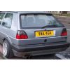 VW emblem, black, rear: Golf Mk2 (1988-1992)