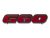 Front grille emblem G60 red and black: Golf Mk2 (1990-1992)