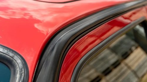  Rainwater drain, for 3-door version, left, 2190 mm, Factory quality, Golf Mk2 (1984-1992)