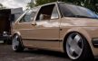 Hátsó kö felverödés védö C és CL modellhez jobbra: Golf Mk2 (1984-1987)