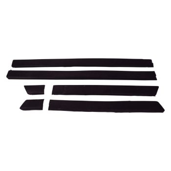    Side molding set, lower, 70 mm, 5-door version, Golf Mk2 (1984-1992), Jetta (1984-1992)