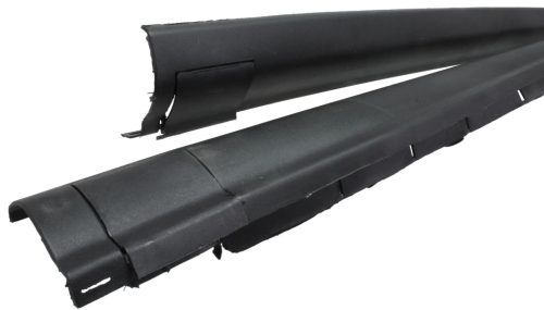 Door sill covers, set, black, Golf Mk2 (1990-1992), Jetta (1990-1992)