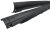 Door sill covers, set, black, Golf Mk2 (1990-1992), Jetta (1990-1992)