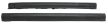 Door sill covers, set, black, Golf Mk2 (1990-1992), Jetta (1990-1992)