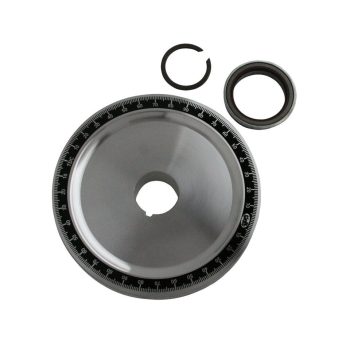   Fokolt ékszijtárcsa, fekete, standard méret, szimeringgel, Scat