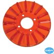 Dinamó/generátor mögötti disz,piros 12/13/15-1600cc